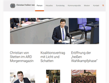 Tablet Screenshot of christian-stetten.de